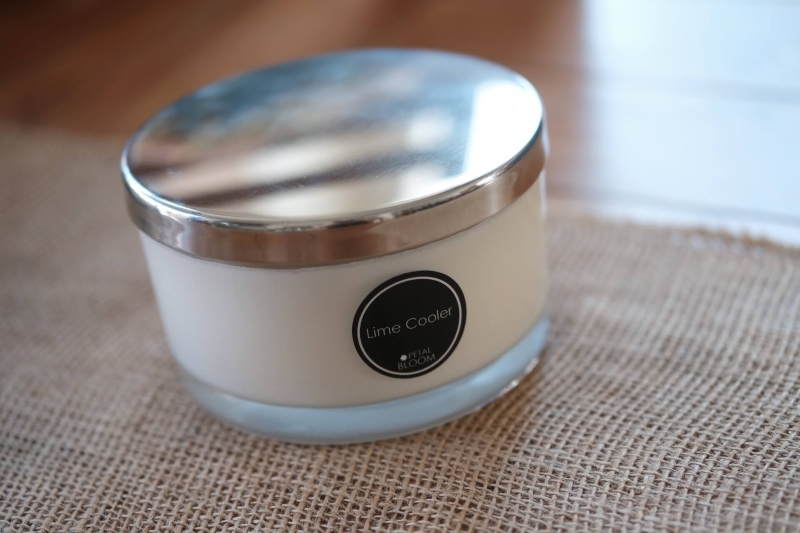 Scented 3 Wick Large Glass Candle