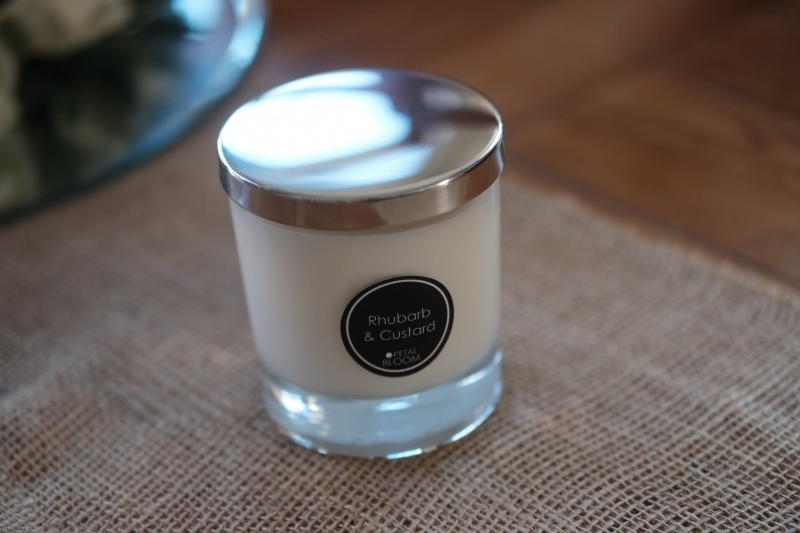 Premium Scented Large Glass Candle