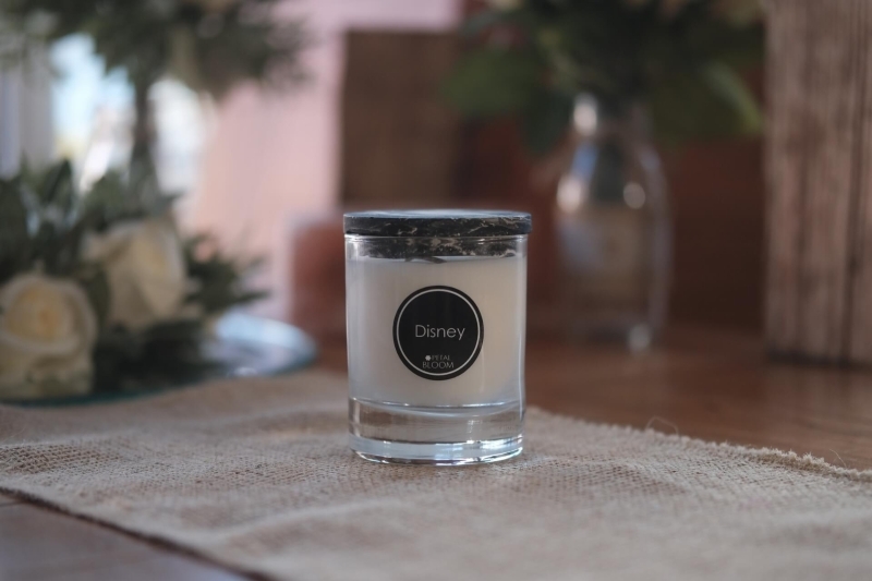 Premium Scent Medium Glass Candle