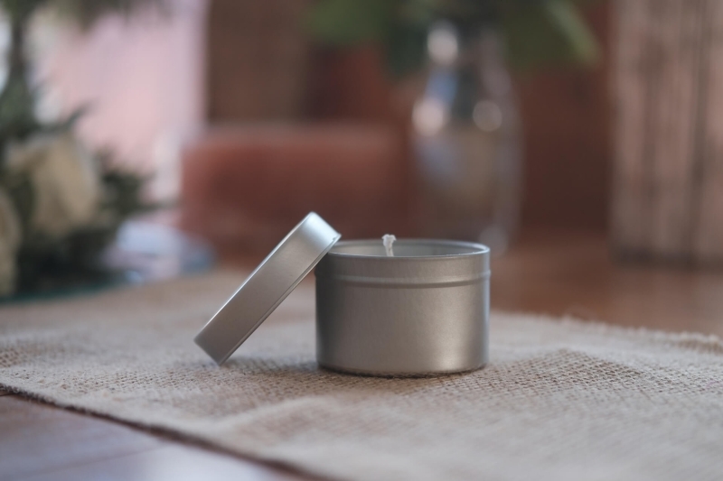 Premium Scent Small Tin Candle