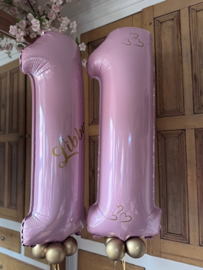 Number foil balloon 34 inch