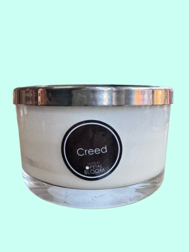 Scented 3 Wick Large Glass Candle