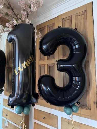 Number foil balloon 34 inch
