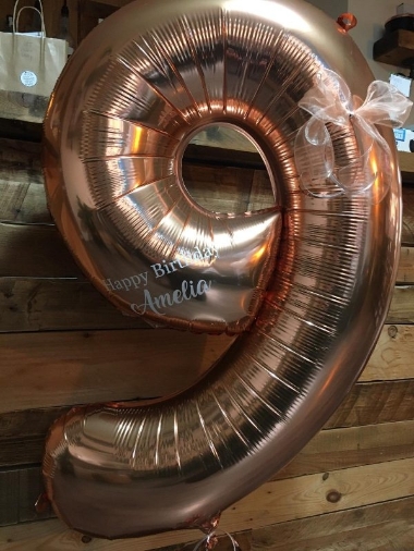 Number foil balloon 34 inch