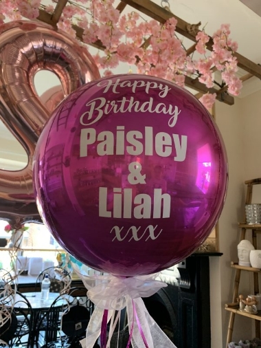 Orb style balloon